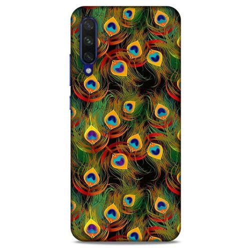 Xiaomi Mi A3 Kılıf Desenli Özel Seri Tüyler (12) Koruyucu Silikon