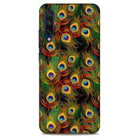 Xiaomi Mi A3 Kılıf Desenli Özel Seri Tüyler (12) Koruyucu Silikon