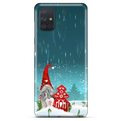 Samsung Galaxy M51 Kılıf Snowix (34) Slim Armor Kılıf Gri Kırmızı