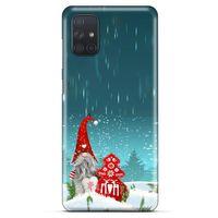 Samsung Galaxy M51 Kılıf Snowix (34) Slim Armor Kılıf Gri Kırmızı