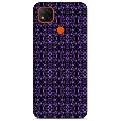 Lopard Xiaomi Redmi 9C Uyumlu Kılıf PiXel (22) Tam Koruma Kılıfı Mor
