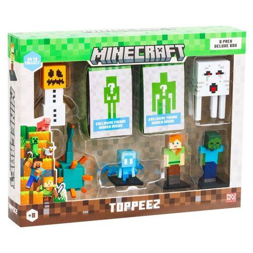 Minecraft 3D Figür Toppeez 8'li Delüks Set MC2070 Model 4