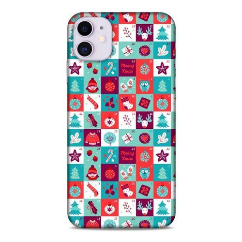 Yılbaşı Süsleri 08 Apple Iphone 11 Kılıf Silikon Kapak
