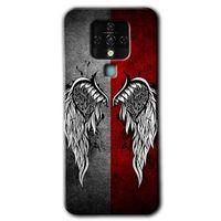 Tecno Camon 16 Kılıf HD Desen Baskılı Arka Kapak - Lucifer + Kırılmaz Cam