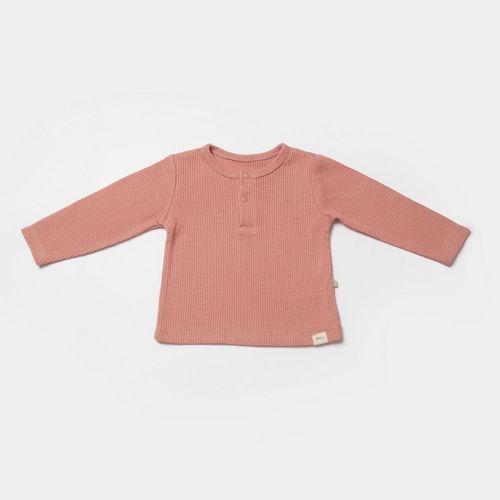 Bibaby Bibaby Biorganic Waffle Smile 2'Li Takım 59785 Red-Brown