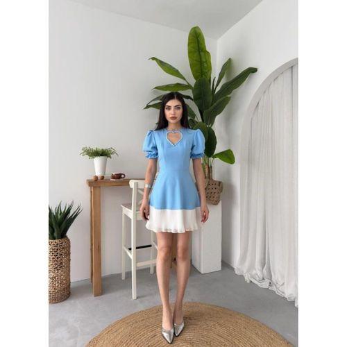 Safe Kalp Detaylı Elbise