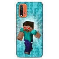 Lopard Xiaomi Redmi 9T Uyumlu Kılıf PiXel (42) Rugged Armor Kılıf Steve
