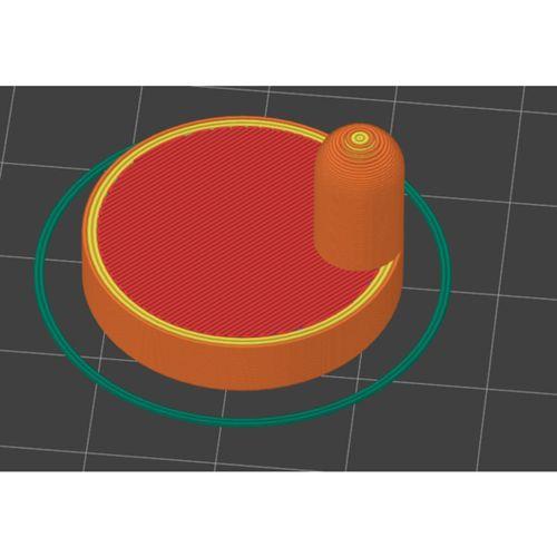 7mm Honeycomb Bed Hizalama Diski 3D Baskı