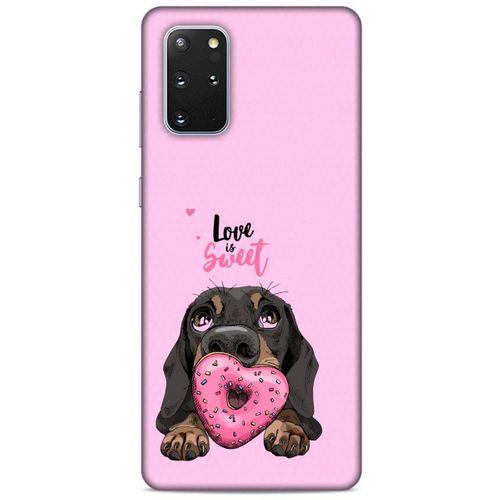 Animax Dachshund Donut Samsung Galaxy S20 Plus Kılıf Desenli Silikon