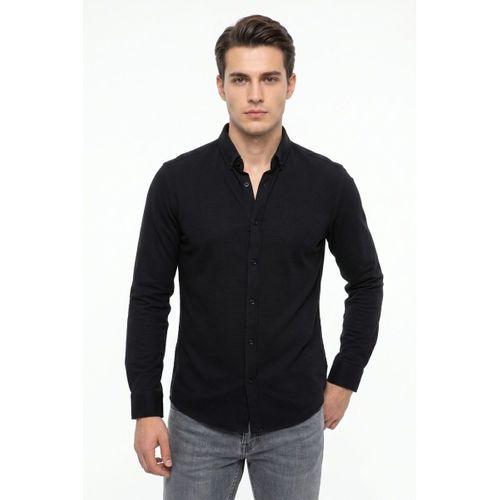 Erkek Spor Slim Fitt Uzun Kol  Gömlek BGL-ST05441