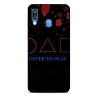 Samsung Galaxy A40 Uyumlu Kılıf Squid Game (28) Arka Kapak Young