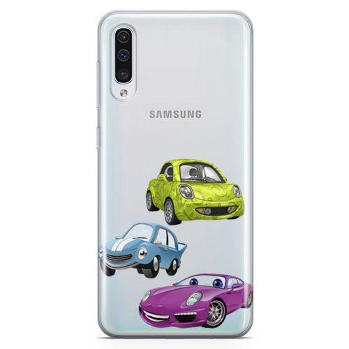 Samsung Galaxy A50 Kılıf The Cars Arka Kapak Koruma Desenli Full Koruyucu