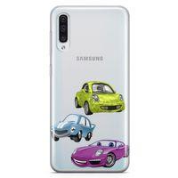 Samsung Galaxy A50 Kılıf The Cars Arka Kapak Koruma Desenli Full Koruyucu