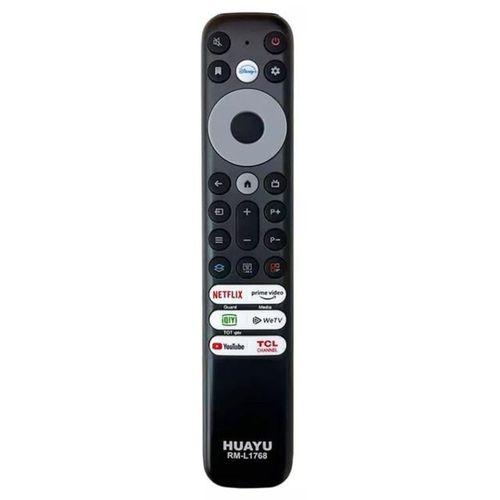 Huayu Tcl RM-L1768 - RC902V - RMR1 Netflix-Prime Video-Guard-Media-Youtube Tuşlu Ses Komutsuz Lcd Led Tv Kumandası