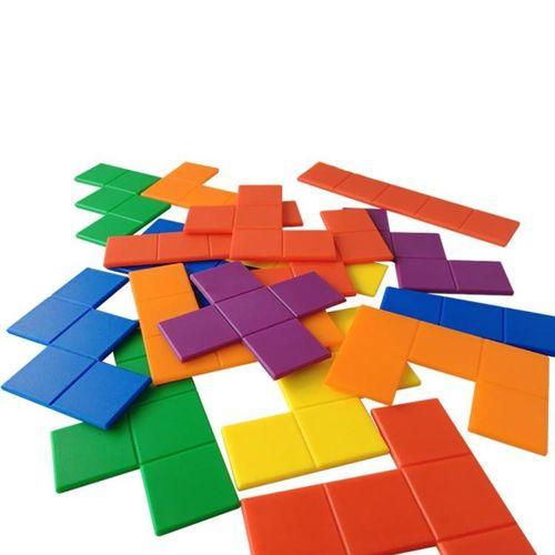 Çok Kareliler Takımı Plastik 60 Parça