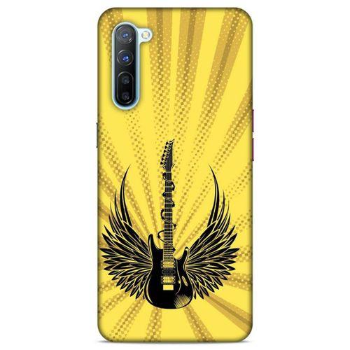 Lopard Oppo Reno 3 Uyumlu Kılıf Tattoo's (41) Tank Kılıf Gitar Dövmesi