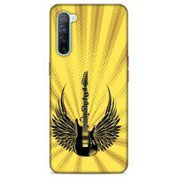 Lopard Oppo Reno 3 Uyumlu Kılıf Tattoo's (41) Tank Kılıf Gitar Dövmesi