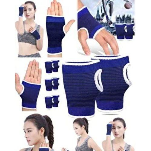 Sporcu Bilekliği 2li Set Nefes Alabilir Esnek Bilek Destek Bandı