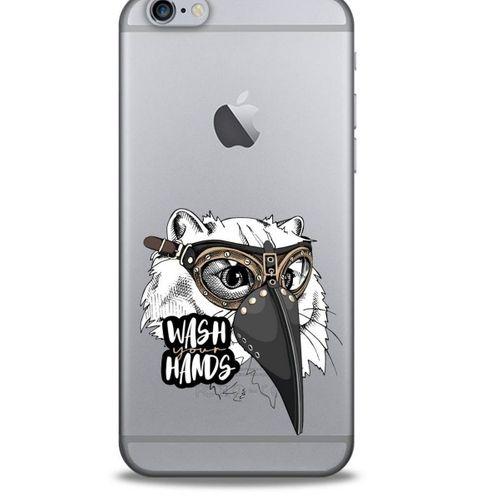 Zoologix (4) Apple Iphone 6 Şeffaf Kılıf Silikon Desenli