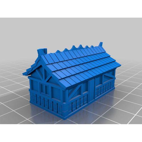 10mm ölçekli 1 katlı ev - 5135156