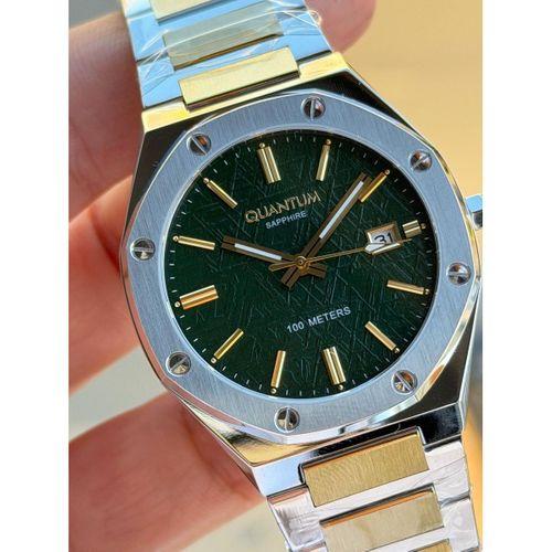 Quantum Sapphire Cam İtalyan Bileklikli 10 Atm Suya Dayanıklı 2 Yıl Garantili Erkek Kol Saati 12.370