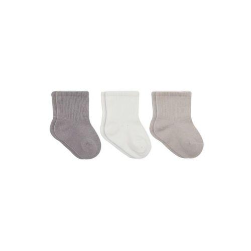 Bistyle Elephant Boy 3'lü Penye Soket Çorap 10135 Gri