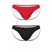 Fantezi Arkası Açık Seksi 2'li Erkek Külot