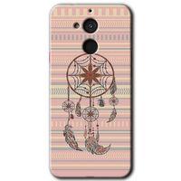General Mobile GM 8 Kılıf HD Desen Baskılı Arka Kapak + Temperli Cam - Mandala Retro
