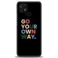 Xiaomi Poco C40 Kılıf HD Baskılı Kılıf - Go Your + Tam Ekran Koruyucu