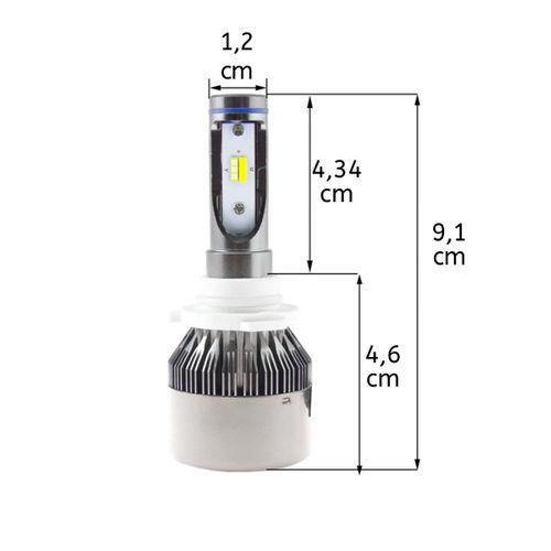 Led Far Ampulü Çift Renk Sarı/Beyaz H1-36W-4800Lm-12V / Laam488-1