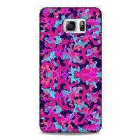 Samsung Galaxy Note 5 Uyumlu Kılıf Pembe Delisi (33) Hybrid Kılıf Kamuflaj