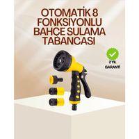 8 Fonksiyonlu Bahçe Sulama Tabancası Seti Çok Amaçlı Hortum Ucu