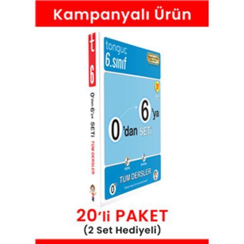 0'dan 6'ya Konu Anlatımlı Soru Bankası Seti 20' li Paket (2 Set Hediyeli)