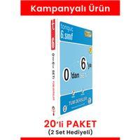 0'dan 6'ya Konu Anlatımlı Soru Bankası Seti 20' li Paket (2 Set Hediyeli)