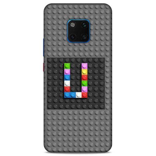 Lopard Huawei Mate 20 Pro Uyumlu Kılıf BloX (33) Hybrid Kılıf U Harfi