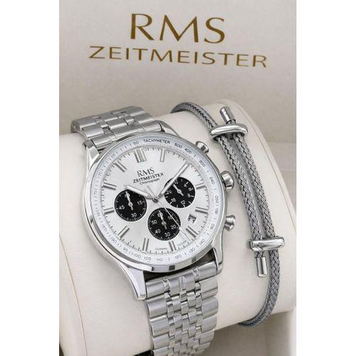 Rms Romanson Çelik Kasa Ve Kordon 5 Atm Suya Dayanıklı 2 Yıl Garantili Erkek Kol Saati AG1579.01