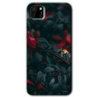 MRCİLETİSİM Huawei Y5P Kılıf HD Desen Baskılı Arka Kapak + Temperli Cam - Avcı Arı