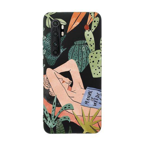 Xiaomi Note 10 Lite  Manual Of Weeds Premium Silikonlu Telefon Kılıfı