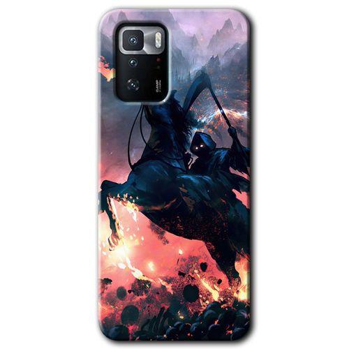 Poco x3 GT Kılıf HD Desen Baskılı Arka Kapak - Bloodhorne