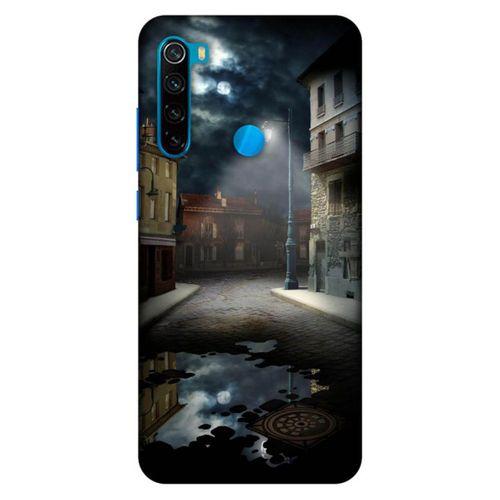 Lopard Xiaomi Redmi Note 8 Uyumlu Kılıf Manipülasyon ☻ (25) Antişok Kapak Baskılı
