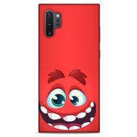 Emojix (91) Samsung Galaxy Note 10 Plus Kılıf Silikon Kapak Desenli