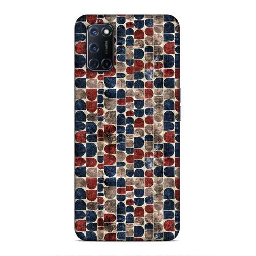 Oppo A92 Uyumlu Kılıf Romans (24) Darbe Emici Kılıf Mozaik