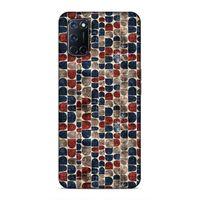 Oppo A92 Uyumlu Kılıf Romans (24) Darbe Emici Kılıf Mozaik