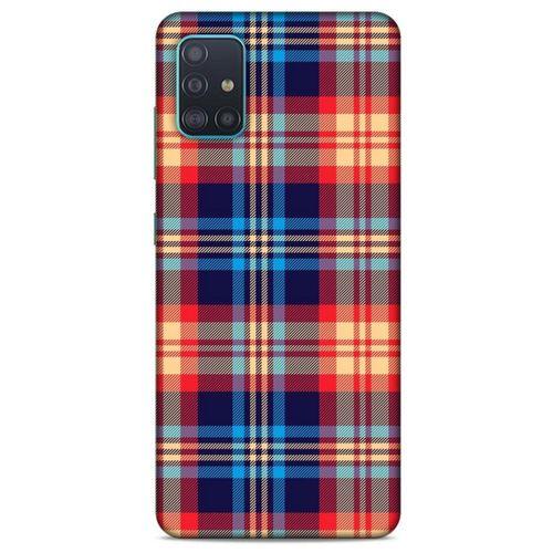 Gömlek (46) Desenli Silikon Kapak Telefon Kabı Samsung Galaxy A51 Kılıf