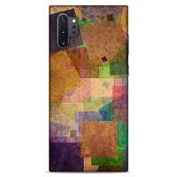 Lopard Samsung Galaxy Note 10 Plus Uyumlu Kılıf Soyut Sanat (37) Baskılı Silicone Cover