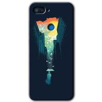 Xiaomi Mi 8 Lite HD Baskılı Kılıf + 9D Tam Ekran Koruyucu - City Bird Sky