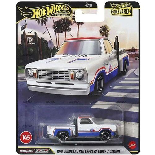 Hot Wheels Premium Boulevard 1978 Dodge Li'l Red Express Truck JHW27