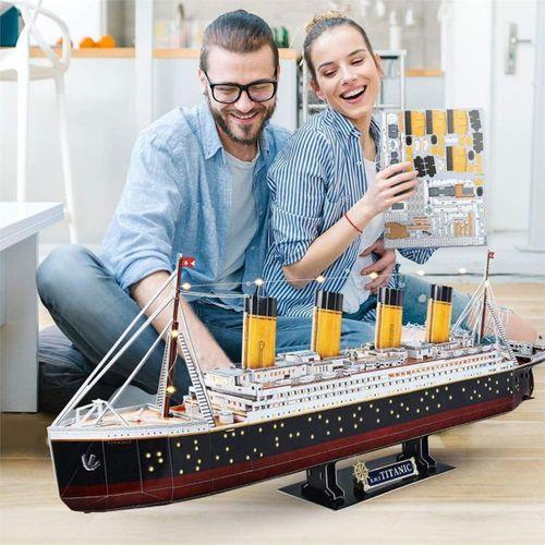 Cubic Fun Titanic Led Işıklı 3D Puzzle L521H