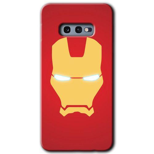 Samsung Galaxy S10e HD Baskılı Kılıf + 9D Tam Ekran Koruyucu - İronMan