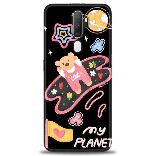 Oppo A5 2020 Kılıf HD Baskılı Kılıf - My Planet + Tam Ekran Koruyucu